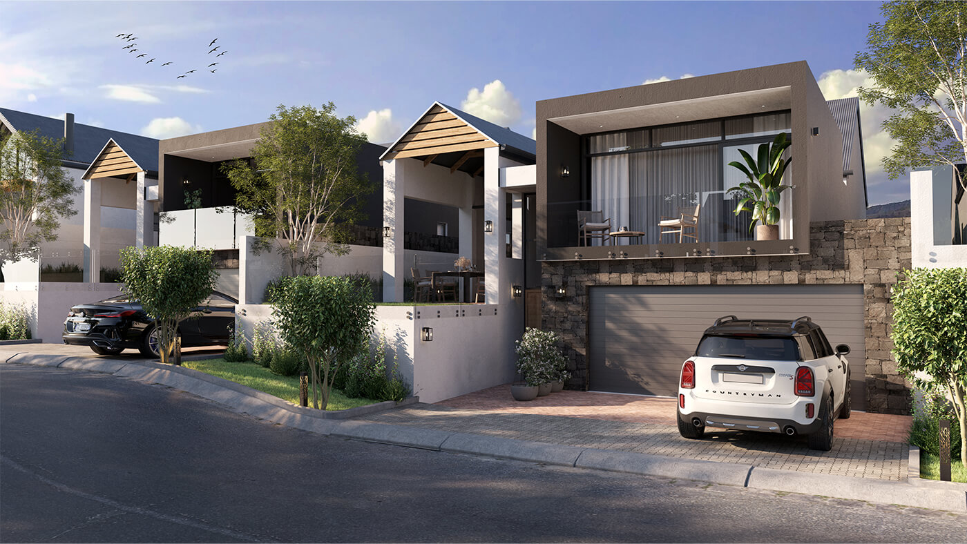 Vacant plots for sale in the residential area of Bizweni in Somerset West